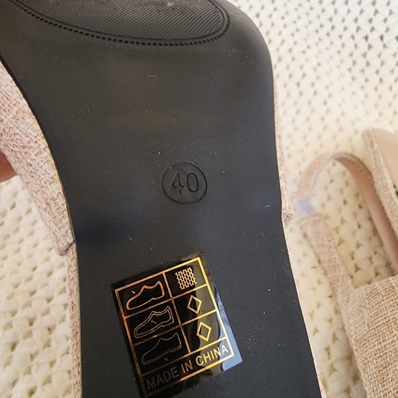 Women Heels Slingback Closed Pointed Toe Low Pump Kitten Heel Casual Dress Shoes - Picture 8 of 8